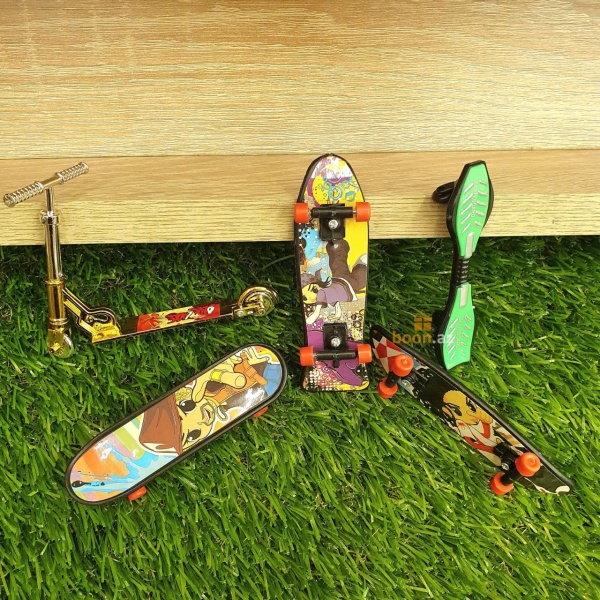 Набор 3 в 1 Cкейтборд  Fingerboard 